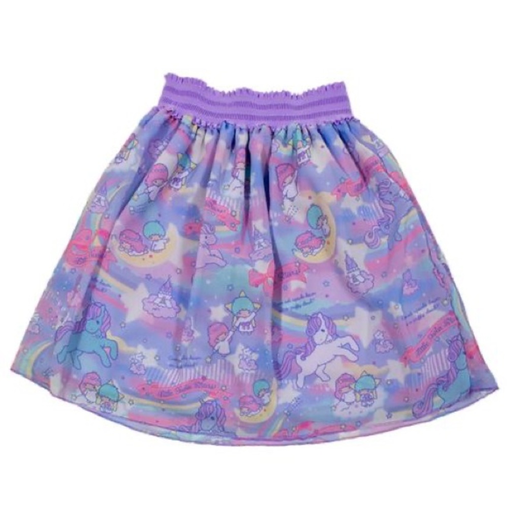 LITTLE TWIN STARS DREAMY UNICORN TULLE SKIRT
